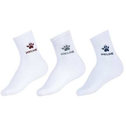 Шкарпетки Kelme PACK 3 BАSICOS 82473 колір: білий 3 пари