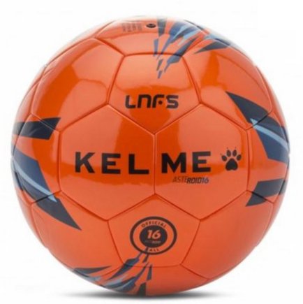 Мяч для футзала Kelme ASTEROID 16: OFICIAL LNFS 15/16 90144 цвет: оранжевый (официальная гарантия) размер 4