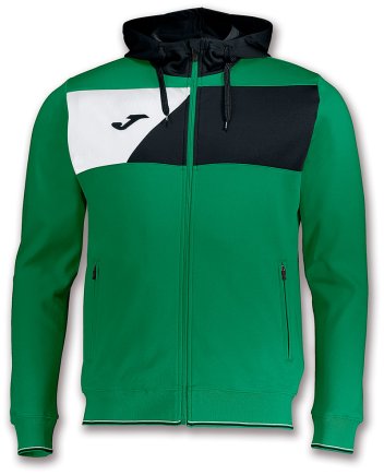 Спортивная кофта Joma CREW II 100615.451 цвет: зеленый/черный/белый