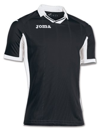 Футболка игровая Joma PALERMO 100145.102 цвет: черный/белый