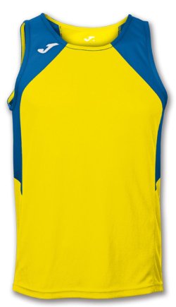 Футболка игровая Joma Record 100020.907 цвет: желтый/голубой