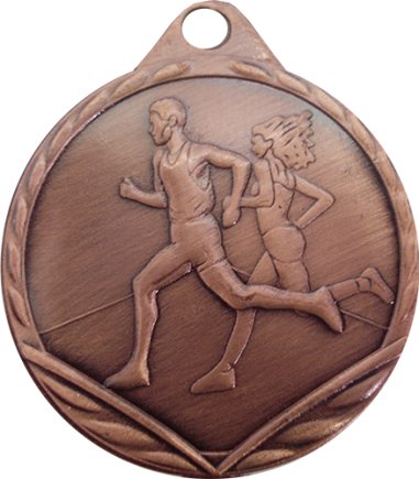 Медаль 45 мм Легкая атлетика бронза