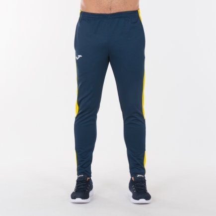 Спортивні штани Joma Champion IV 100761.309 колір: темно-синій/жовтий