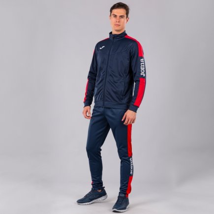 Спортивные штаны Joma Champion IV 100761.306 цвет: темно-синий/красный