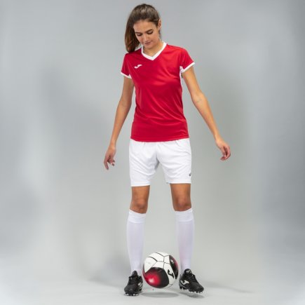 Футболка игровая Joma Champion IV 900431.602 женская цвет: красный/белый