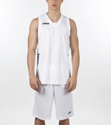 Баскетбольная футболка Joma Cancha II 100049.200 цвет: белый